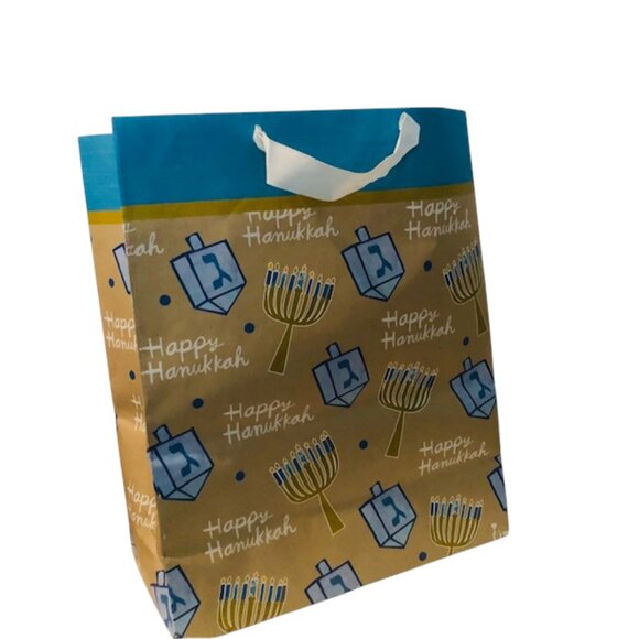 Vintage Jessica Stewart Hanukkah Gift Wrap w Bags & Bows - Picture 3 of 5